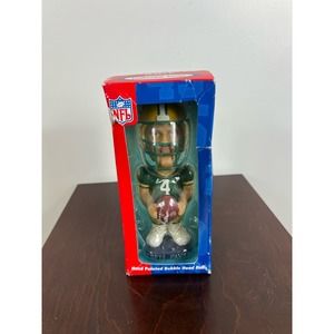 NWT Brett Favre #4 NFL Hand Painted Bobble Head Doll collectible series